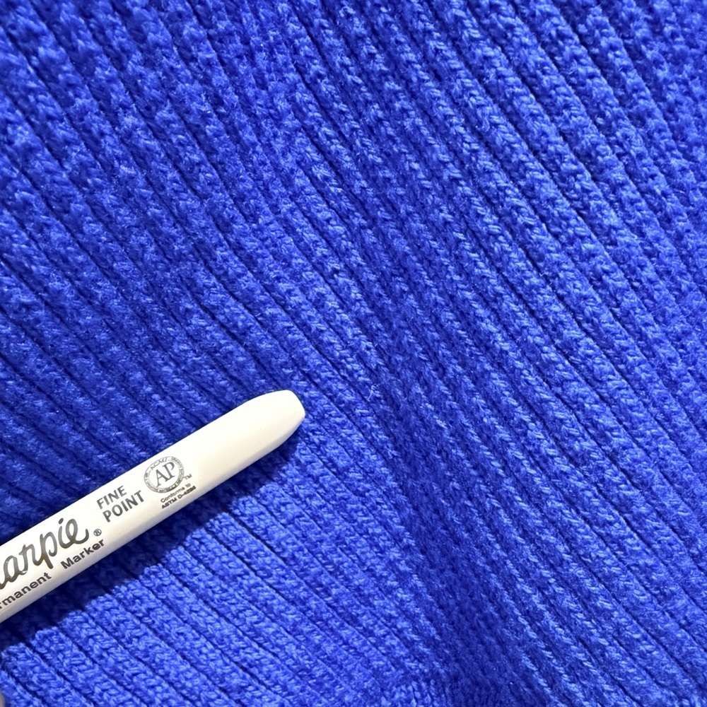 Wilfred Free 2XS Merino Wool Sweater Royal Blue - Picture 3 of 6